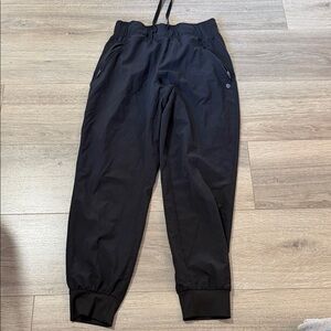 Apana Black Women's Track Joggers with Drawstring Waist